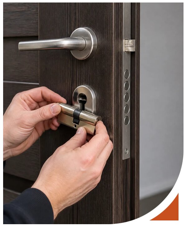 Замена личинки входной двери в Конаково профессионально